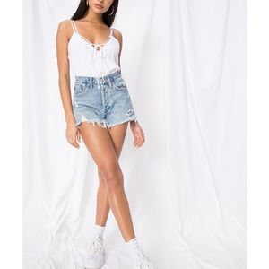 superdown Rumi Tie Front Cami Top